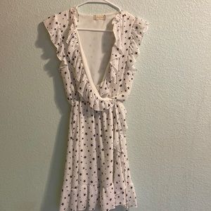 COPY - Altered state Women’s  XS gray and white star dress